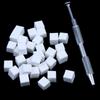 Nail Art Sponge Set with Grab Pen 100Pcs Lightweight DIY Gel Polish Glitter Ombre Applicator for Travel Manicure