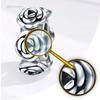 Charms Stopper Roses Pr 925 Pendant Bead Flower Beads Gift Love