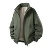 Giacca Casual Uomo Casual Monocolore Giacca con Collo Rialzato Giacca Uomo