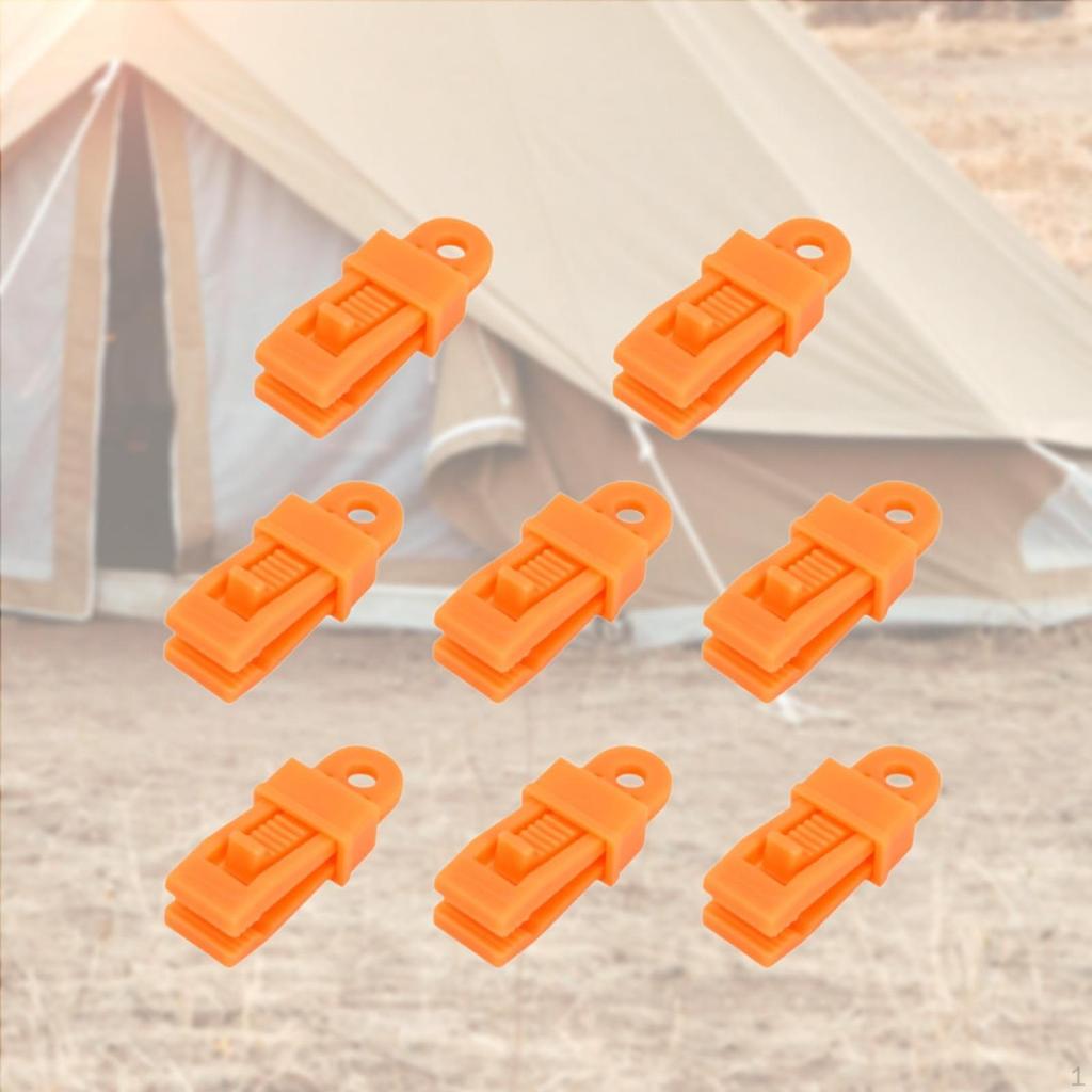 of Tarp Clips, Essential Fasteners for Outdoor Canopies And Tent Use