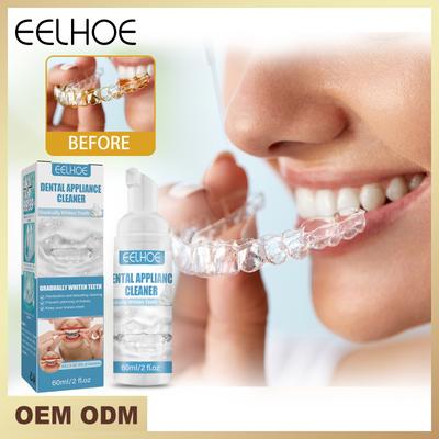 Limpiador de espuma para ortodoncia EELHOE Limpiador de espuma para brackets Elimina manchas de brackets Cuidado de limpieza