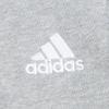Adidas Spodnie dresowe męskie casualowe z logo w paski szare IC9407