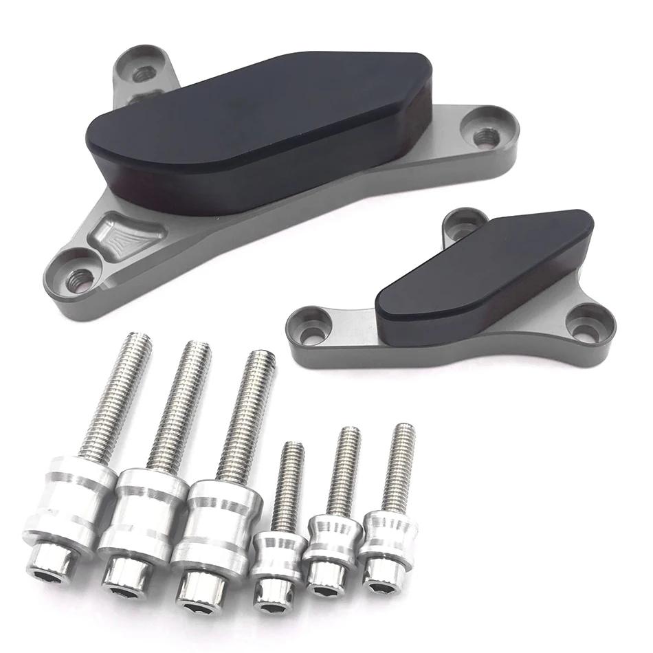 Motorcycle For Yamaha YZF R1 2008 07 YZF-R1 YZFR1 Motorcycle Engine Stator Case Cover Guard Crash Pad Frame Sliders Accessories