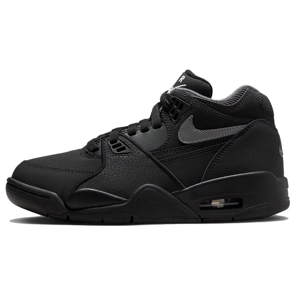 Nike Air Flight 89 GS Black Grey Kids Sneakers HF0406-014