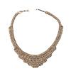 Retro European & American Gem Choker Necklace for Weddings & Banquets