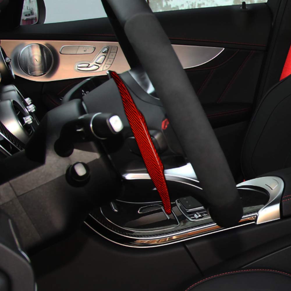AIRSPEED Carbon Fiber Steering Wheel Paddle Shifter Extension Interior Trim Accessories for AMG C63 W205 E63 W213 C43 A45 G63 S63 GLA45 GLS63 Covers,
