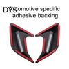 No Drill Car Decoration Shark Gill Side Vent Decals ABS Chrome Fender Trim Self-Adhesive Stick-On Sticker Exterior Hood Ornament Sporty Fit