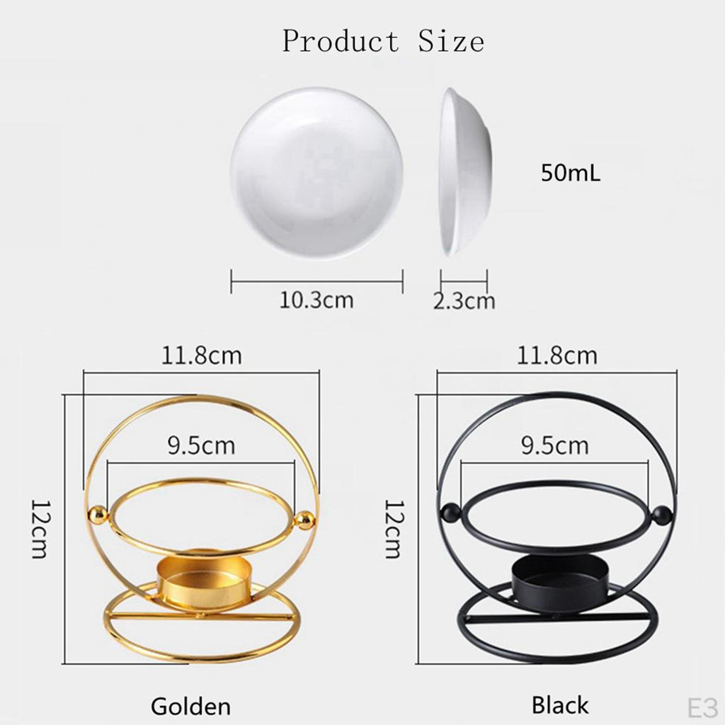 Burner , Tealight Candle Holder, Fragrance Warmer Tart Diffuser for Home Decor