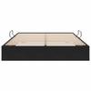 Ottoman Bed Frame with Storage Black 140 x 200 cm Velvet