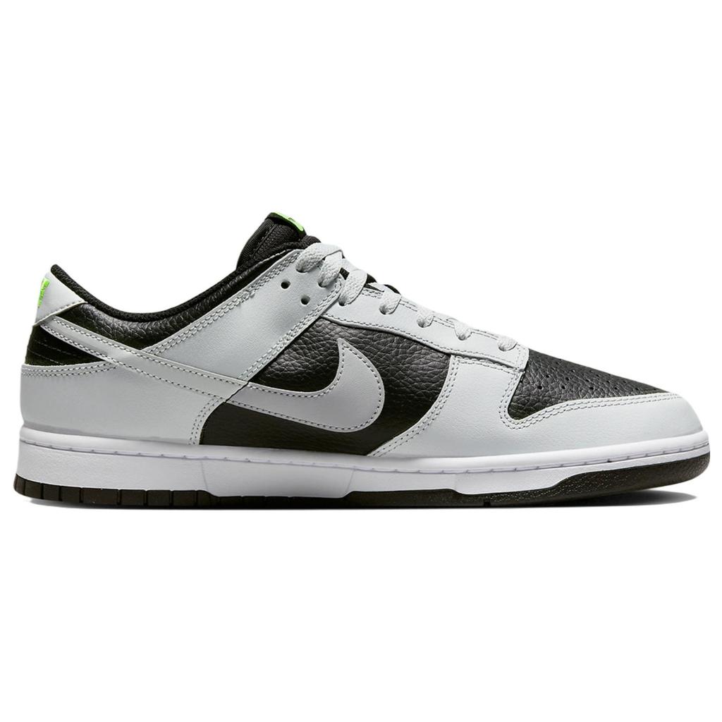Nike Dunk Low Reverse Panda Neon Scarpe da ginnastica da uomo Bianche Nere Volt FD9756-001