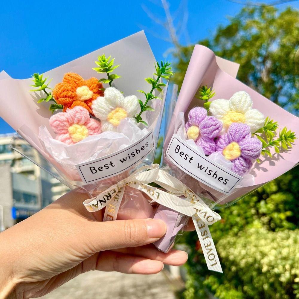 Cartoon Flower DIY Bouquet Bouquet Decoration Mini Flower Bouquet Toy  Valentine'S Day