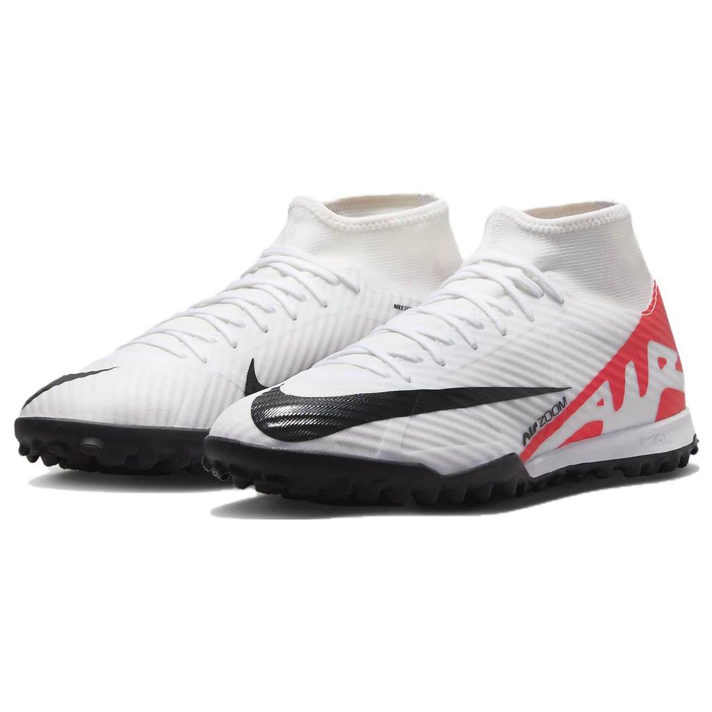 Nike Zoom Mercurial Superfly 9 Academy TF Ready Pack Unisex Sneakers White Bright-Crimson Black DJ5629-600