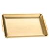 1Pcs Stainless Steel Rectangular Bake Pan Smooth Edges Bbq Camping Party Graduation Serving Plate Sushi Plate Food Container