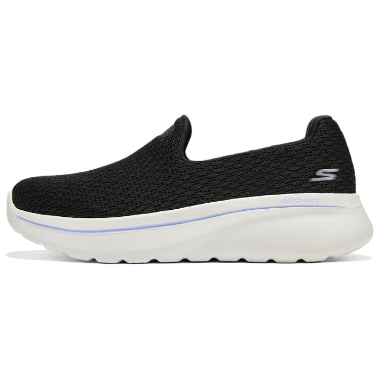 Skechers Arch Fit Comfortable Versatile Low Top Walking Shoes Women sneaker Black 125845-BKBL 35