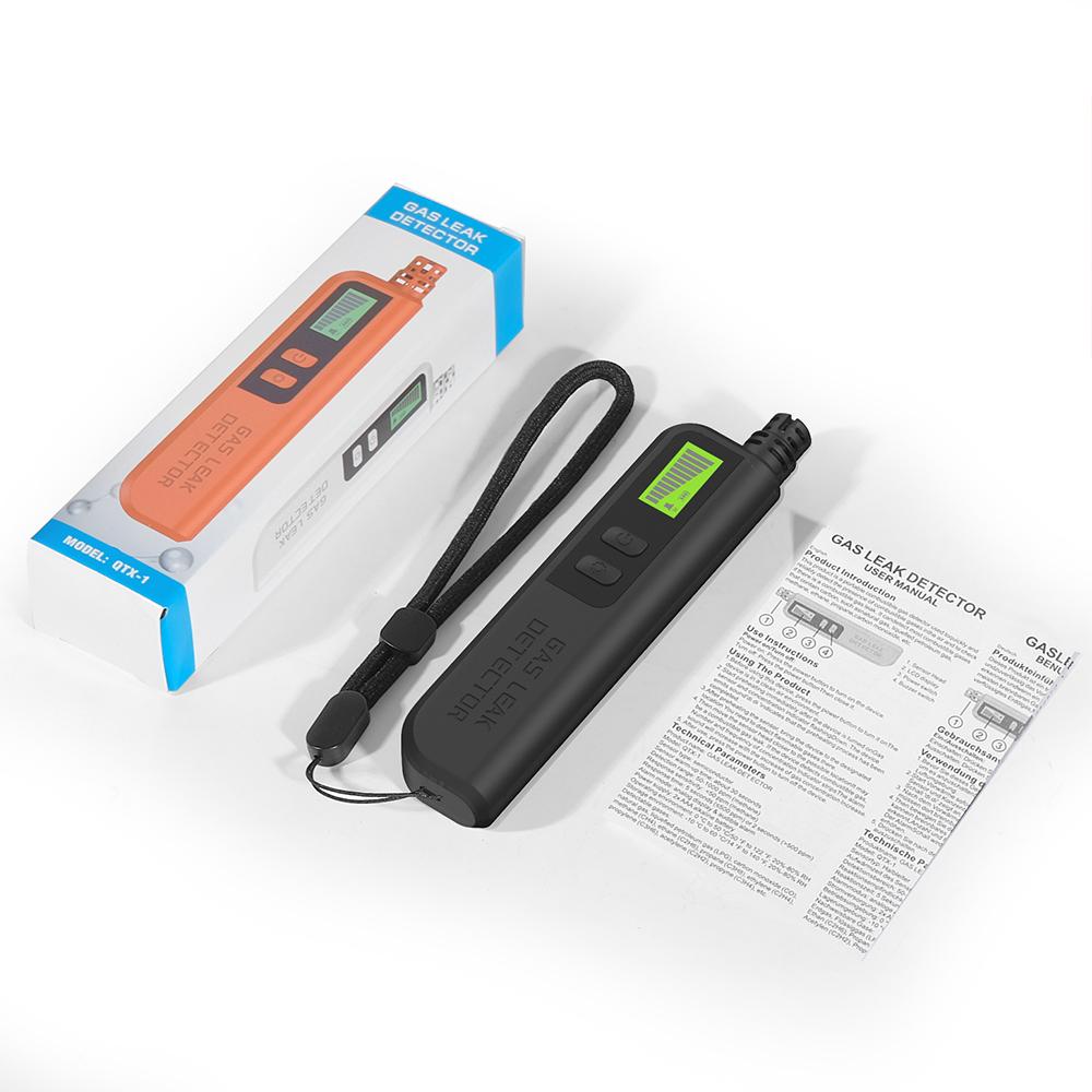 Умный газоанализатор Детектор утечки галогенов Фреон ХФУ ГФУ Галогенный газ Детектор хладагента R22a Кондиционер чёрный