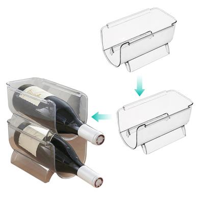 Non-slip Long Lasting Great Transparent Transparent Wine Rack Storage Organizer Wine Rack Storage