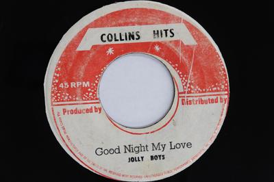 7inch Record JOLLY BOYS  Good Night My Love  Dont Want To  None Collins Hits 1972 Jamaica Reggae Ska  Dub Used