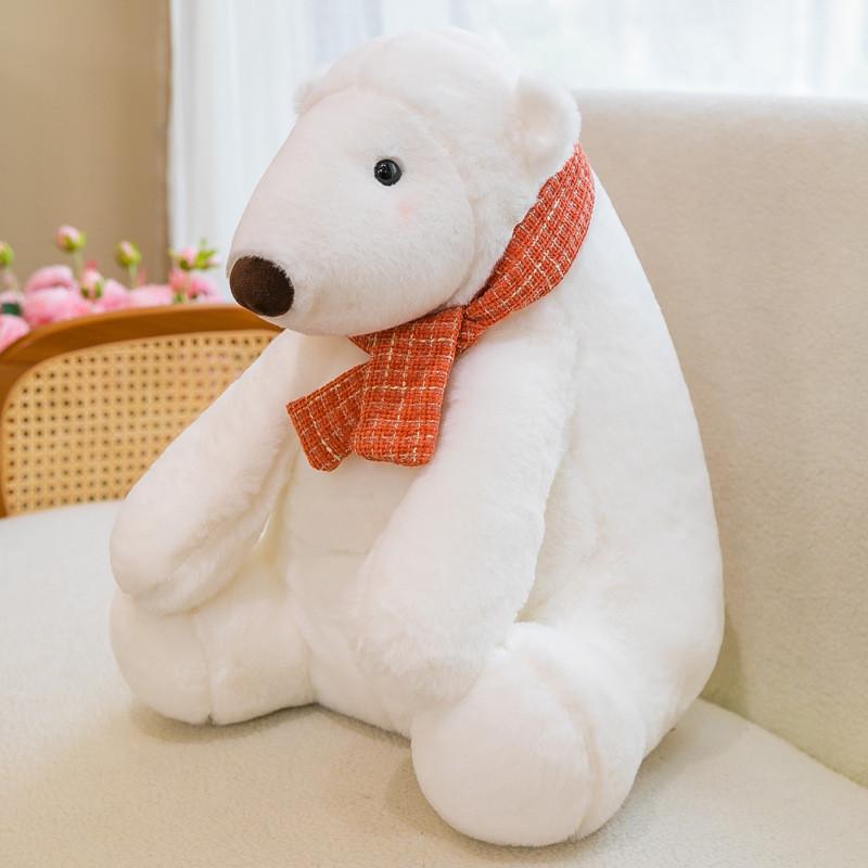 Bears Cartoon Polar Animal Stuffed Plush Toys Dolls Children Birthday Gifts