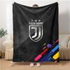1pc Personalized Name Juventus Blanket, Gift, for Men and Women, Soft Blanket, Good for Sofa Bed Couch Travel, Lightweight Flannel Blanket