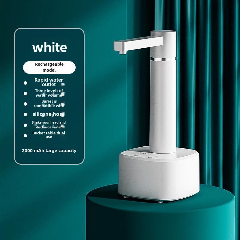 

Электрический автоматический настольный насос для подачи бутилированной и минеральной воды Table and bucket dual purpose белый