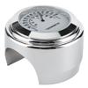 1in 7Celsius8in Handlebar Mount Thermometer ‑20 celsius  ‑ 50 celsius  Measuring   Weatherproof for Motorcycle(White )