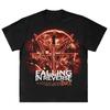 2025 Falling in Reverse Grafik Baumwollshirt Unisex Herren Damen Sommer Kurzarm Mode Marke Luxus Lässig Vintage Tägliches T-Shirt1