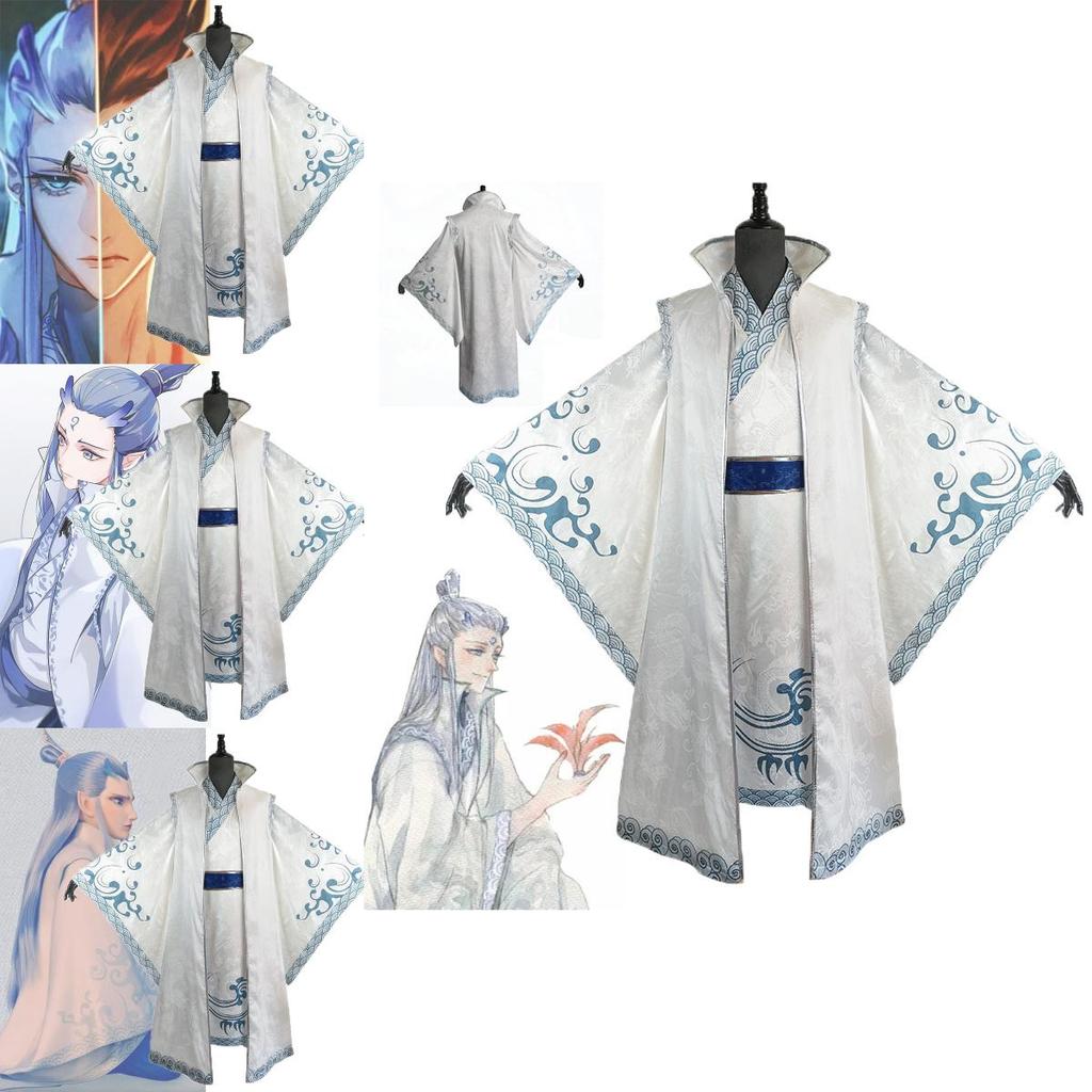Stylish Ne Zha Ao Bing Cosplay Costume Set With Exquisite Workmanship And Perfect Stitches