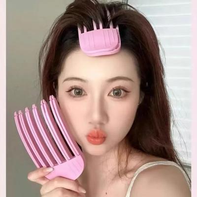 Flauschige Haarnadel, Locken-Pony-Clips, Haarwurzeln, voluminöse Haarclips, Lockenwickler für Frauen mit fester Form, modischer Volumen-Haarroller