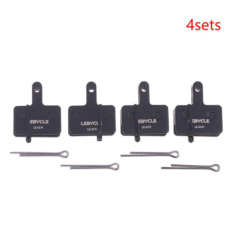 

4/6/8/10Sets Brake Pads Resin Mountain Road Bike Hydraulic Disc Pads For Le-03P Wear-Resistant Durable Bike Disc Brake Pads 4Sets