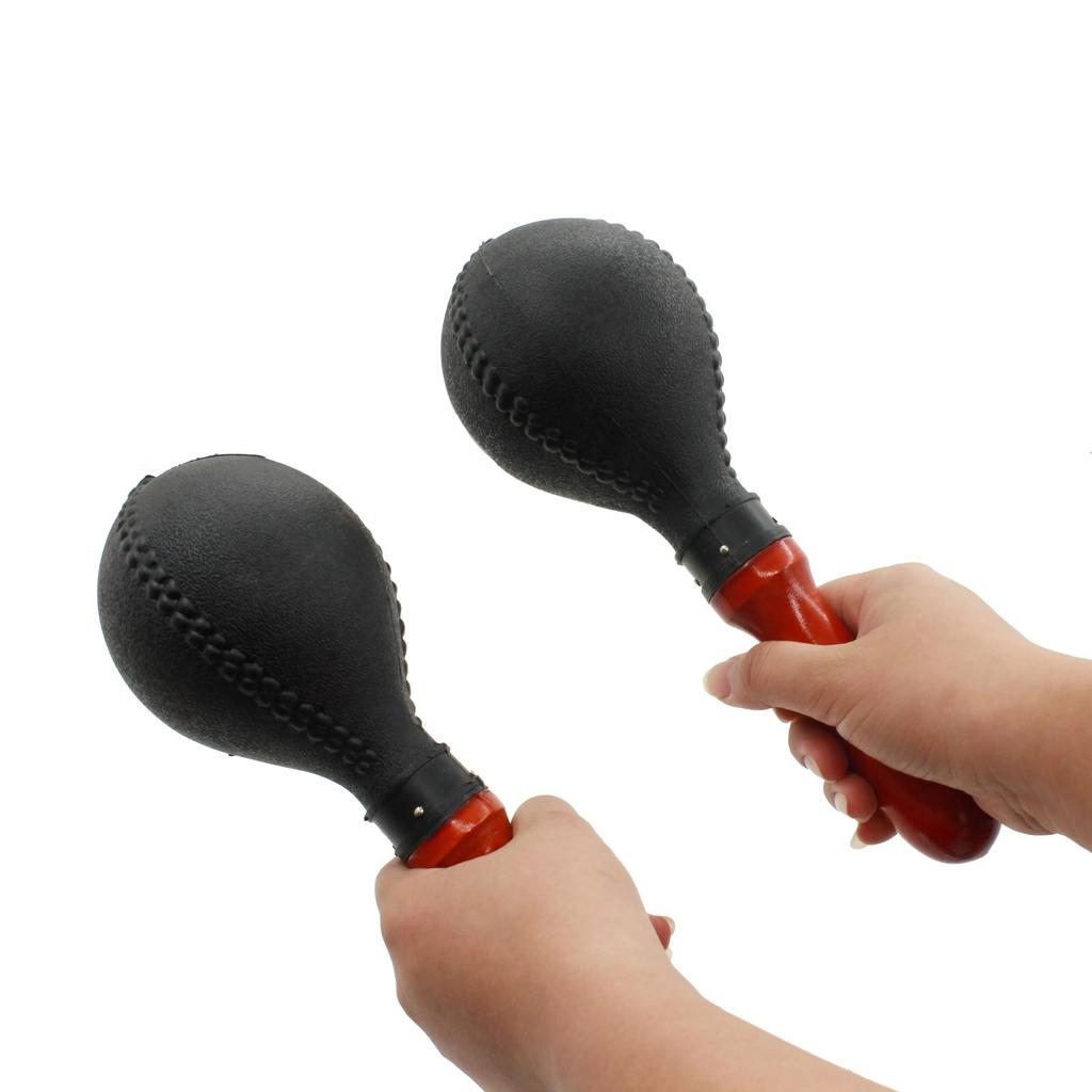 Sand Hammer Rattles Percussion Instrument for KTV Party Entertainment Wooden Maracas Baby Shaker Toy Kids Educational Tools