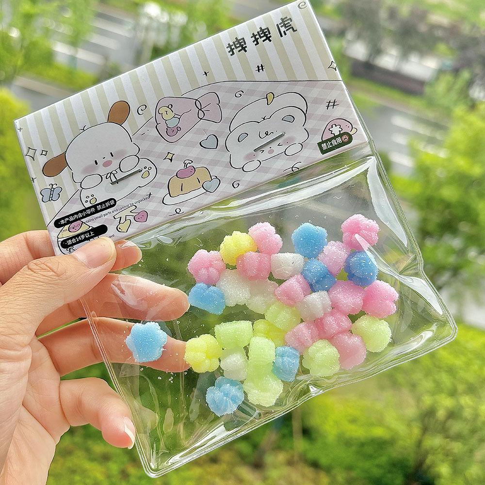Healing Kawaii Macron Small Cat'S Claw Snapper Pinch Press Plaything Cute Room Decoration Pendant Girl Kids Birthday Present Ornaments