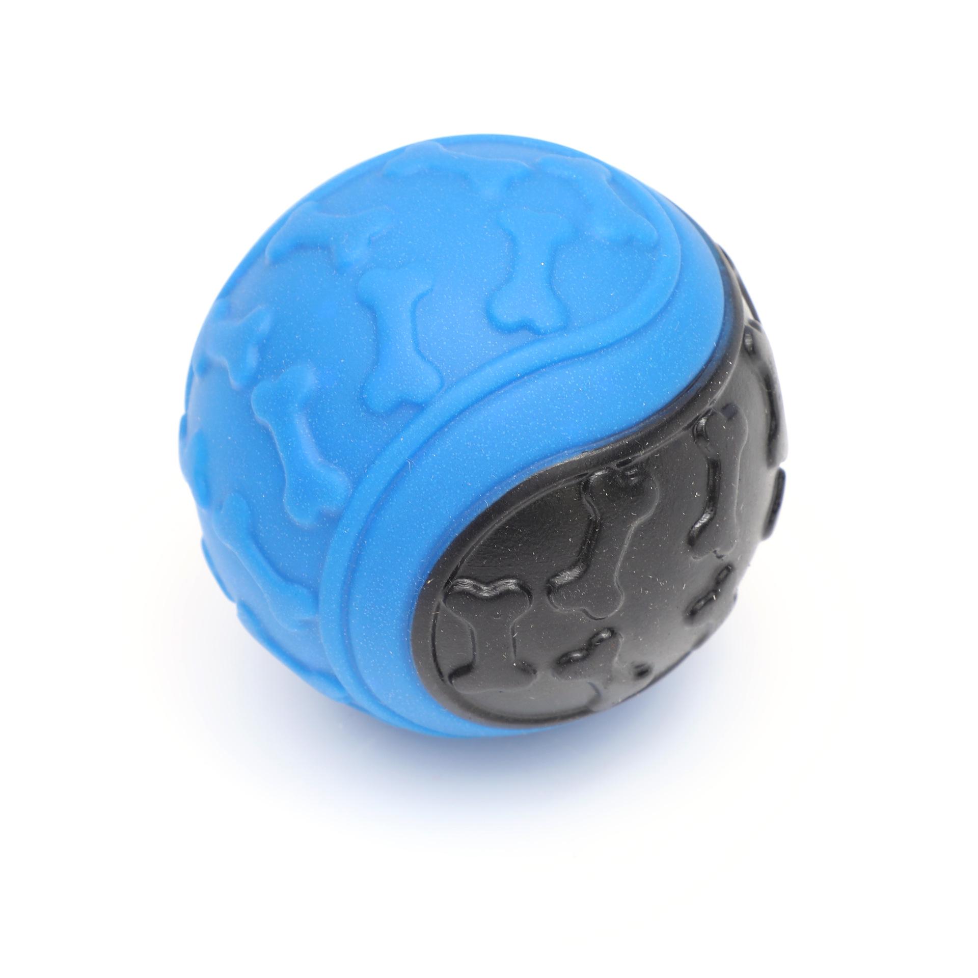 Durable TPR Chew & Squeak Toy Ball for Dogs, Puppies & Cats