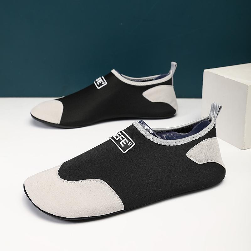 

Быстросохнущая летняя обувь для воды, унисекс, приморские пляжные носки, кроссовки для босиком, мужские кроссовки для плавания вверх по течению, спортивная обувь для дайвинга, женская обувь 42 чёрный