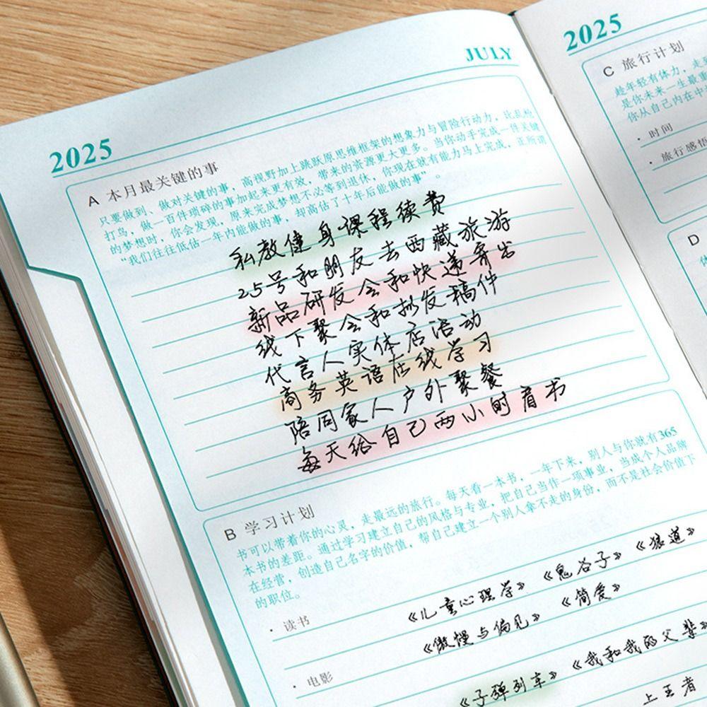 Daily Schedule Daily Work Plan Appointment Book Diary Book Gift Notebook
