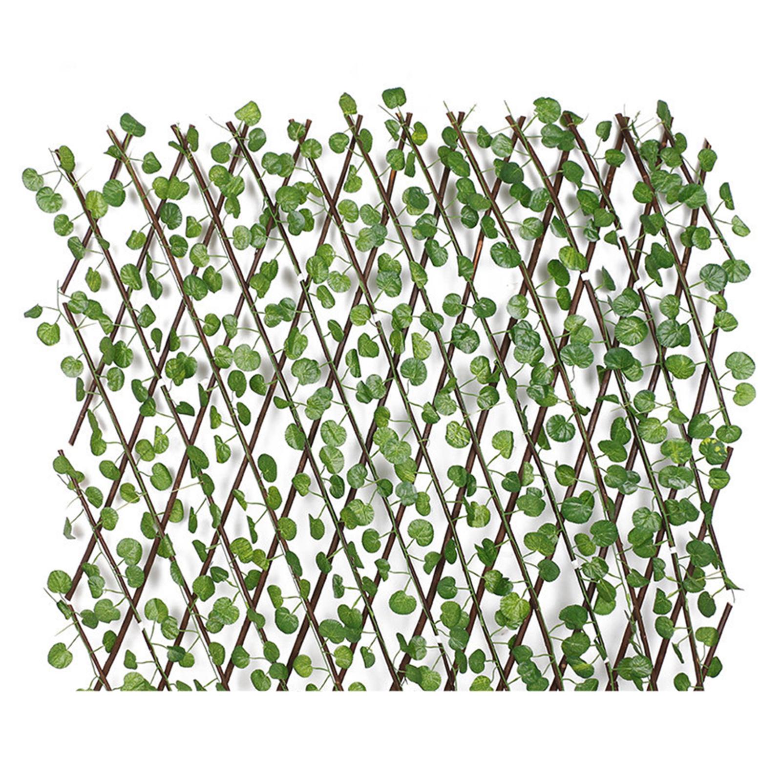 

Імітаційний паркан Телескопічний паркан Фальшиві квіти Зелене листя Відкритий сад Огорожа Стіна begonia