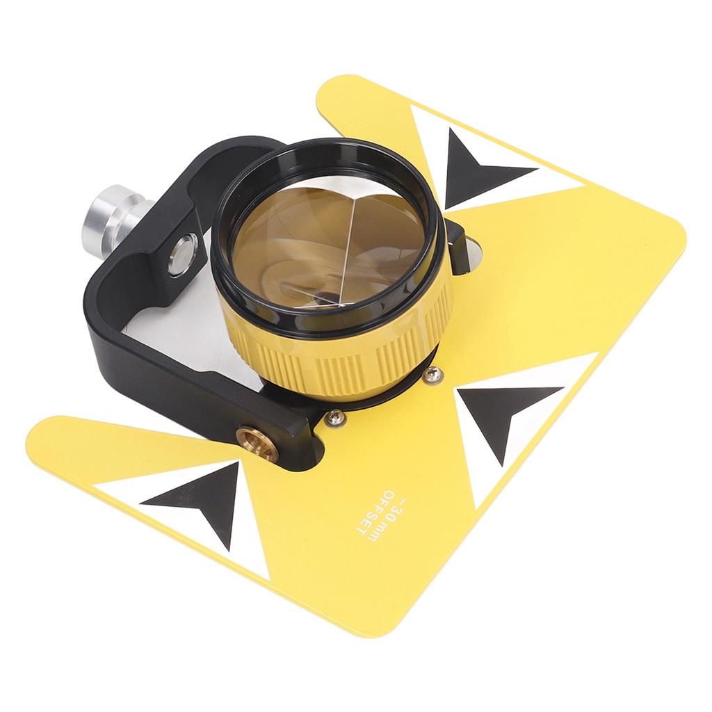 Circular Prism Lens Glass Camera Prism for Photography Surveying Mapping 64mm Effective Diameter