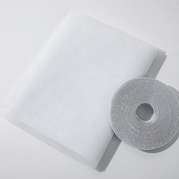 

Self-Adhesive Polyester Window Screen – Invisible Installation, Simple Encryption, Mosquito-Proof 130x150 cm