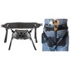 Comfortable Fishing Fighting Waist Belt Adjustable Fishing Belt Rod Holder Waist Belt for Saltwater/Freshwater Fishing