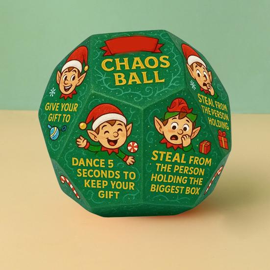 Hilarious Exchange Party Game Dice Exchange Gifts Family Game 12 Different Sides Christmas Stocking Stuffers for Men Women Family Friends Holiday