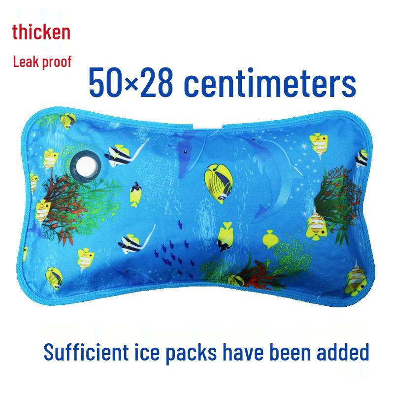 Large Water-Filled Cooling Ice Pillow for Adults & Students