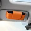 Magnetic Car Glasses Case Wear-Resistant Sunglasses Clip Auto Sun Visor Glasses Holder  Automobile