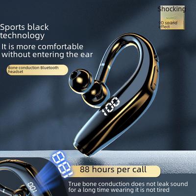 Business Wireless Bluetooth Headset 638: Geräuschunterdrückend, Zum Einhängen ins Ohr, Digitalanzeige, Lange Standby-Zeit, Große Kapazität