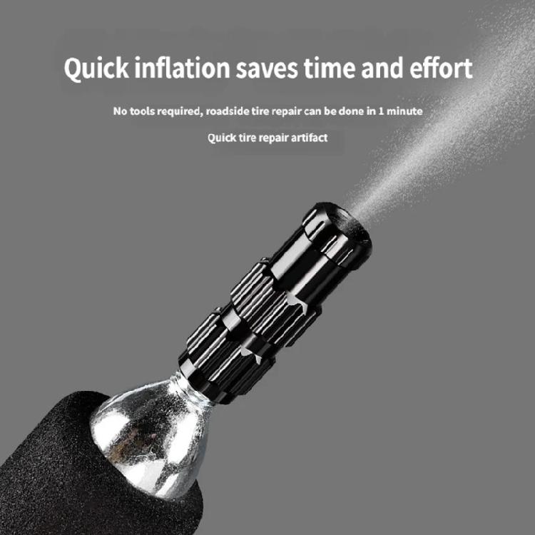 Cycling Bicycles Cartridge Pump CO2 Cartridge Bicycles CO2 Inflator Head Bicycles CO2 Inflator Cycling Tire Pump Valves