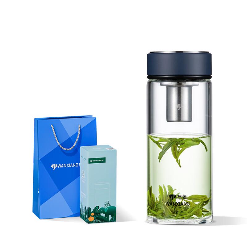 Wanshang Single-Layer Glass Tea Mug with Infuser