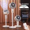 Household Electric Fan with Remote Control - Dual-Use Table & Floor, Oscillating Vertical Fan