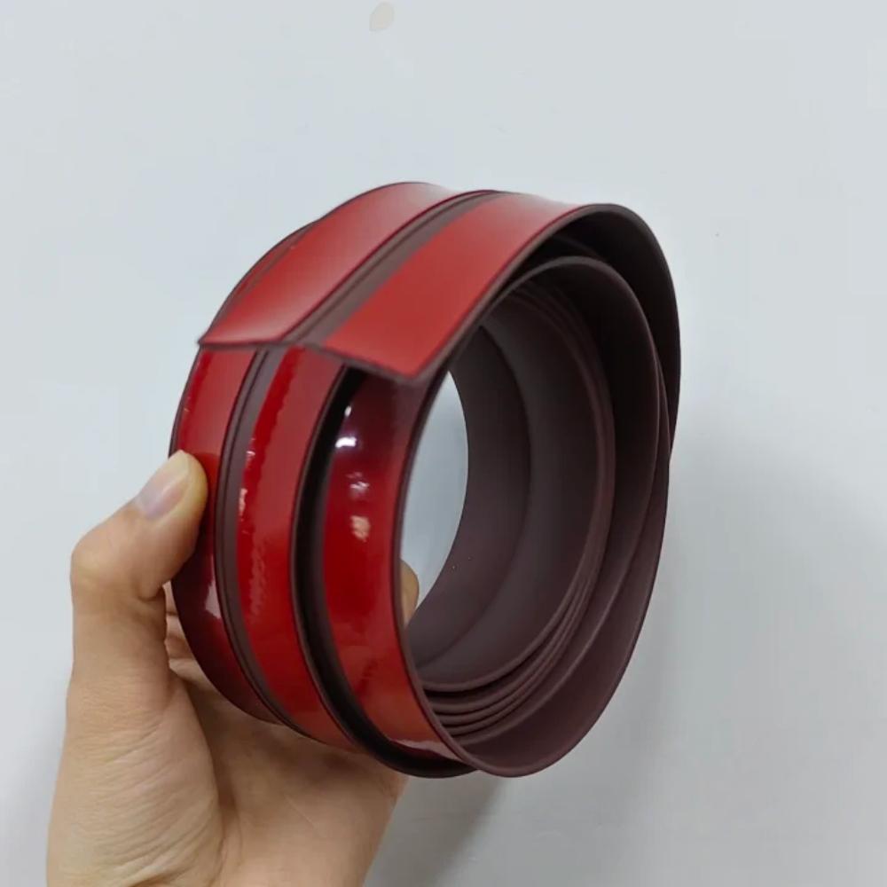 

1pc 2mX4cm Pvc Self Adhesive Furniture Corner Protector Strip Anti-collision Strip Flexible decorative wall stickers 2mX4cm кавовий