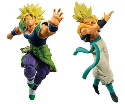 Dragon Ball Super MATCH MAKERS Saiyan Super Saiyan Gogeta Prêmio Banpresto [Super Broly, Conjunto de 2 Peças]
