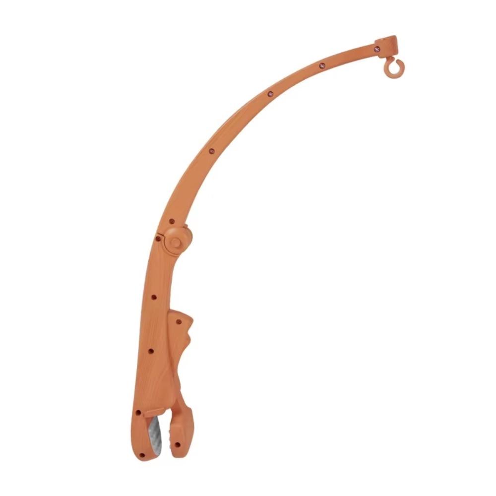 Clamp Mount Baby Crib Mobile Wood Grain Infant Bed Decor Detachable Bed Hanging Toy  Infant Bed