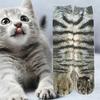 40cm Adult Unisex Warm Double-Side 3D Print Animal Foot Hoof Paw Simulation Sock