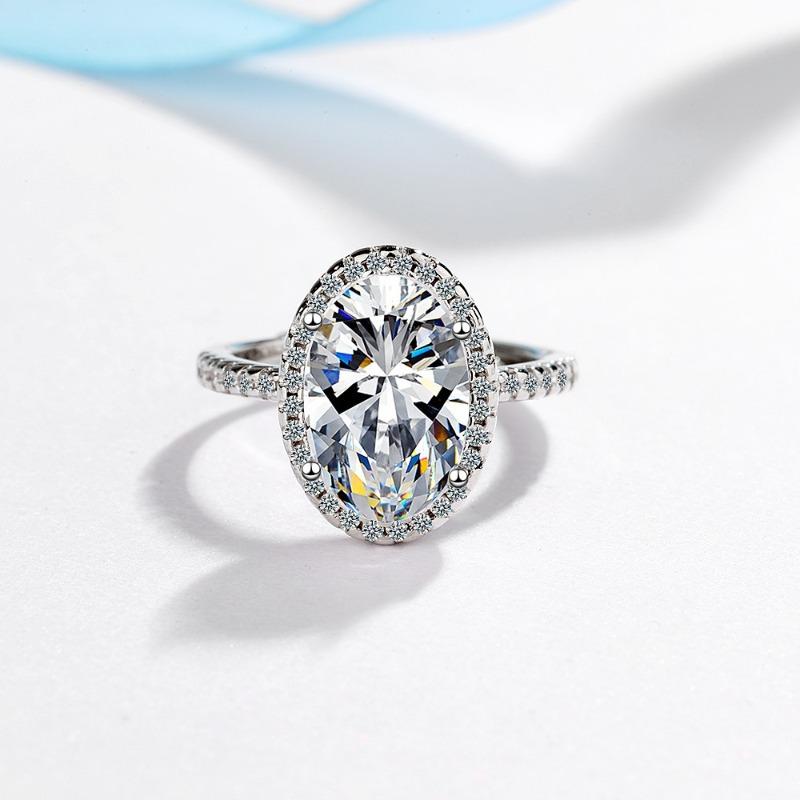 Copper Ring 5A Zircon For Women Cassic Wedding Jewelry Engagement Bands Fine Fashion Gift Party High Quality